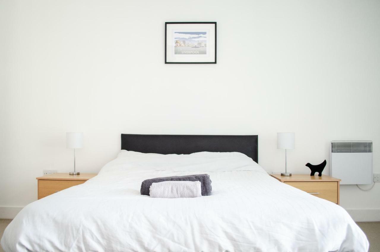 Serviced Apartment In Liverpool City Centre - Free Parking - Balcony - By Happy Days Luaran gambar
